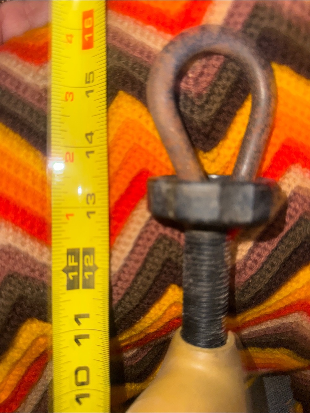 Vintage Heavy Duty Wooden Shoe Stretcher Boot Maker Tool Metal Crank - Picture 6 of 6